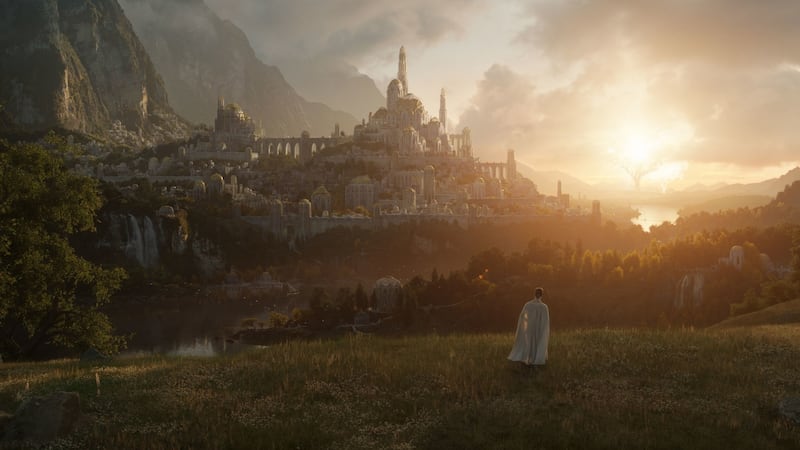 Middle Earth is moving from New Zealand to the UK. Photograph: Amazon Studios/PA