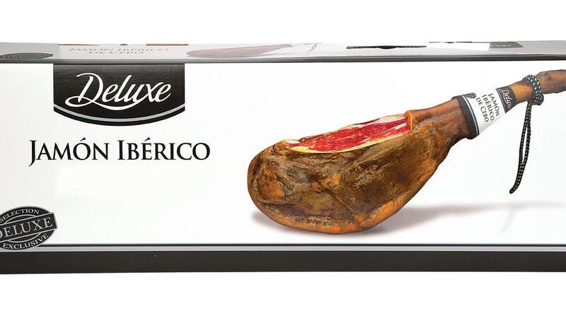 Lidl’s Jamón Ibérico, a long-cured premium ham from the Iberian pig, is on sale now, €99.99