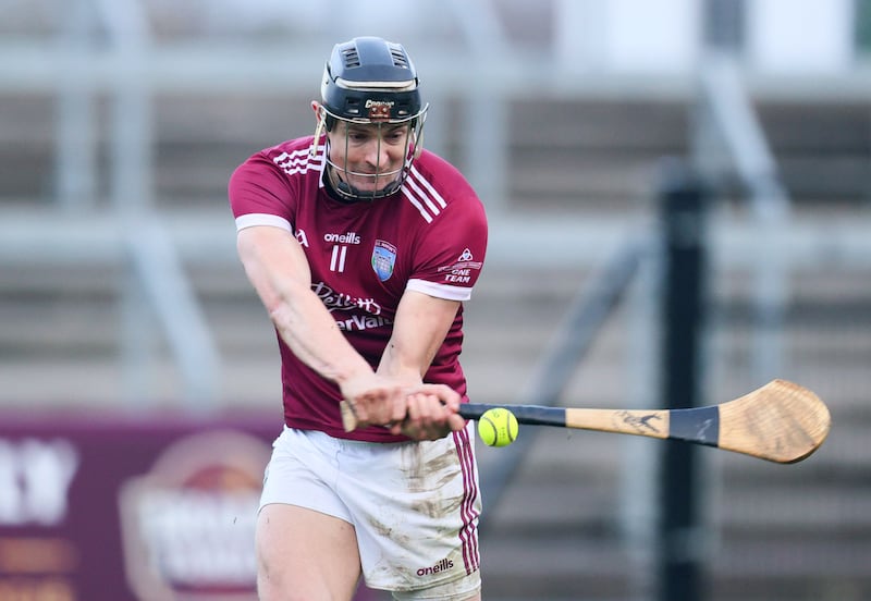 Jack O'Connor of St Martin's scores against Nass on Sunday. Photograph: Tom Maher/Inpho