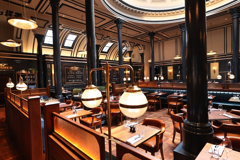 Hawksmoor on College Green, Dublin. Photograph: Dara Mac Dónaill