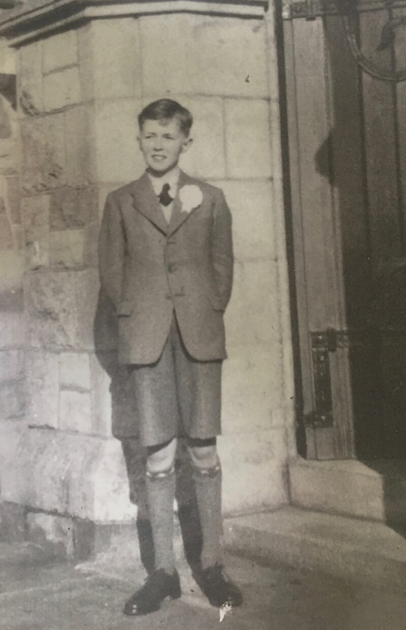 Father’s Day: Maia Dunphy’s dad, Tom, on his confirmation day, in New Ross in 1952