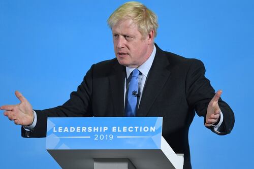 Hardening of Boris Johnson’s language on backstop marks dramatic turn