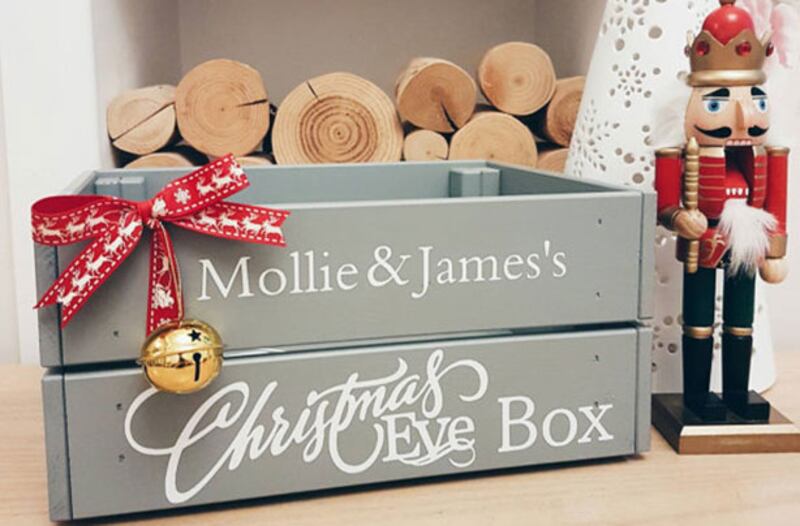 Christmas Eve box: fill one with festive goodies to act as a kind of taster for the big presents to come