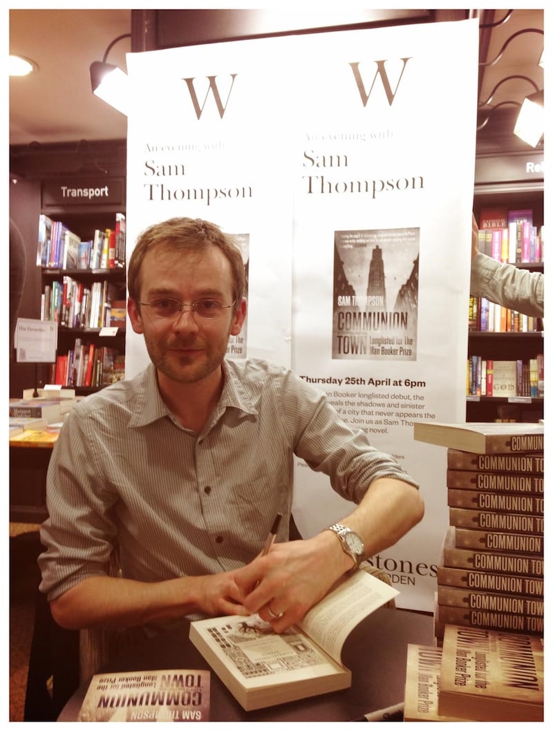 Sam Thompson and his Booker Prize longlisted debut novel Communion Town