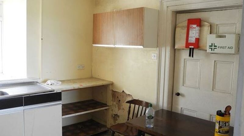 A room in one of the two cottages formerly used by   lighthouse keepers. Photograph: DNG Dorrian/MyHome.ie