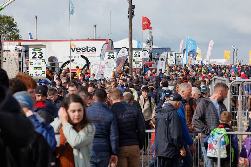 Tens of thousands attended the event each day. Photograph: Alan Betson/The Irish Times