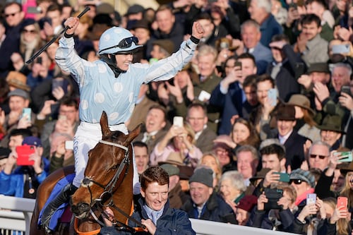 Cheltenham Festival: Tribute paid to ‘special kid’ Jack de Bromhead after Honeysuckle lands mares’ hurdle 
