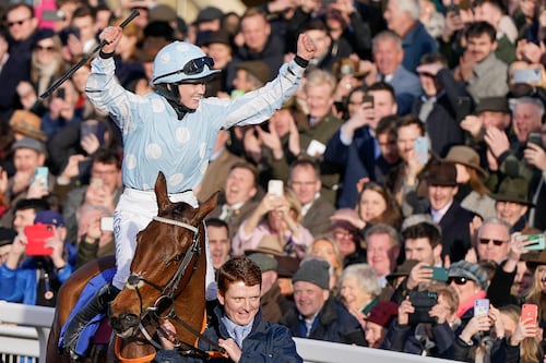 Rachael Blackmore named Irish Times/Sport Ireland Sportswoman of the month