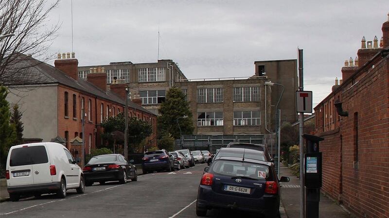 View of the cigarette factory site from Sandford Avenue as it looks today.