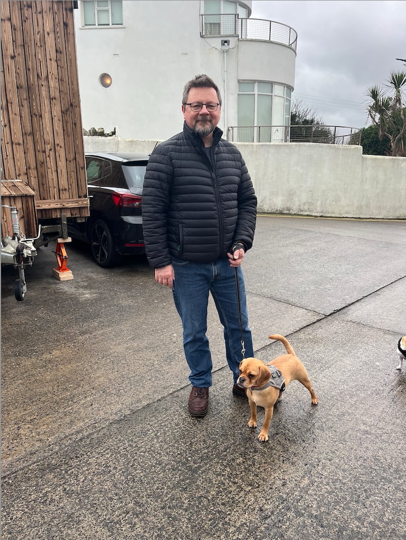 Ian McColl from Dún Laoghaire says he would use the sauna. Photograph: Sarah Slater