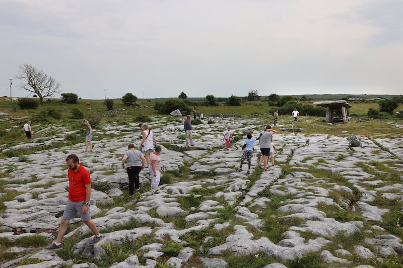 'The story of how the Burren formed has always been mind-bending; each time I think of it...' Photograph: Dara Mac Dónaill/
