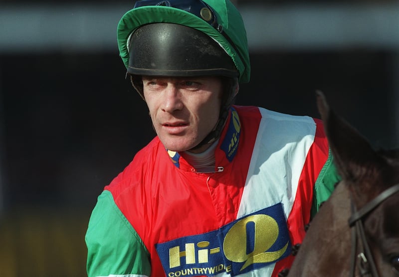 Lorcan Wyer pictured in 1998. He rode almost 600 winners in his career as a jockey. Photograph: Lorraine O'Sullivan/Inpho