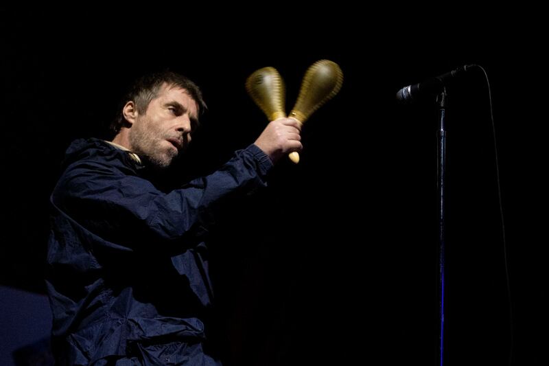 Liam Gallagher performing in Dublin. Photograph: Tom Honan