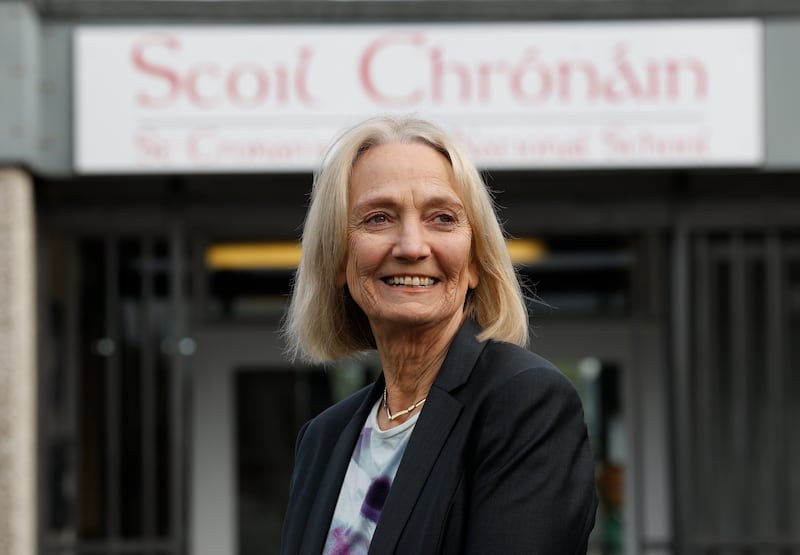 Scoil Chrónáin principal Loreto Desmond: 'Among primary teachers, there is that base of knowledge there.'  Photograph Nick Bradshaw 