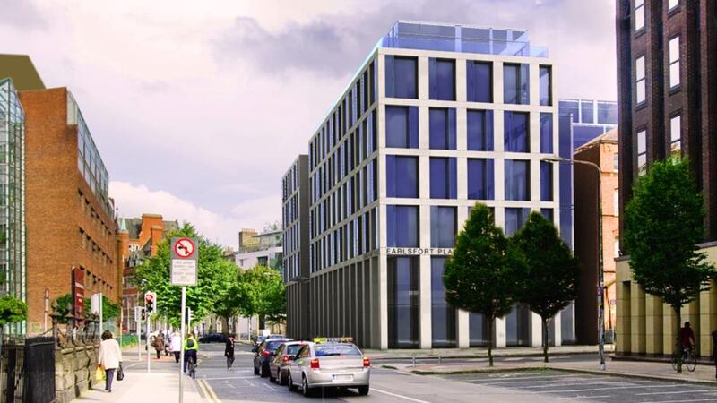 The planned €35-million, seven-storey block to be built by Clancourt Developments that will serve as Arthur Cox’s headquarters.