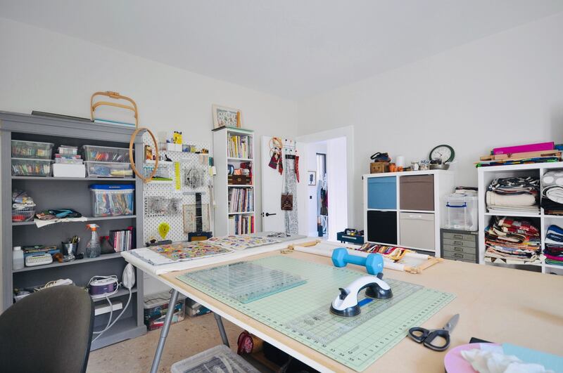 Sewing room