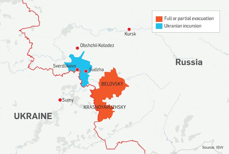 Map: IRISH TIMES GRAPHICS