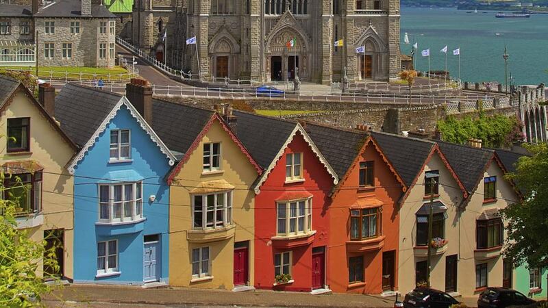 The historic maritime town of Cobh, where you can explore the Titanic Experience visitor centre and later take an escorted tour by boat around Spike Island