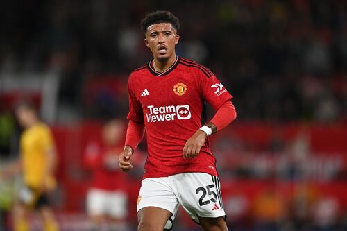 Jadon Sancho to train away from United’s first team until ‘discipline issue’ resolved