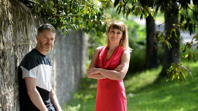 Phillip McMahon with Jenny Jennings