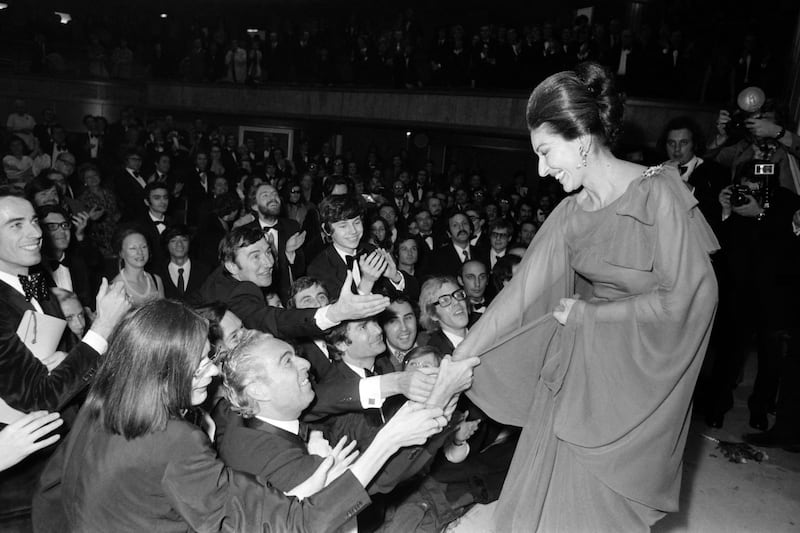 Maria Callas in Paris in December 1973. Photograph: AFP/Getty