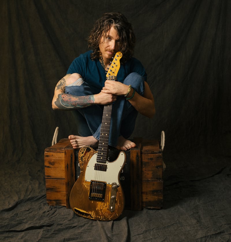 Irish blues guitarist Dom Martin. Photograph: Tony Cole