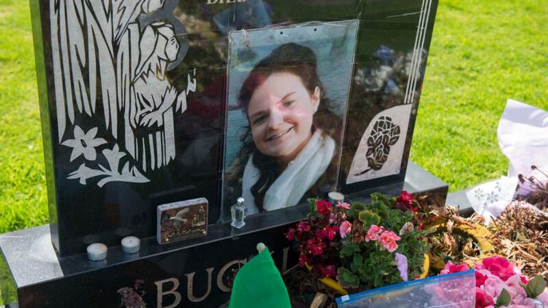 Karen Buckley’s grave in Mallow, Co Cork.