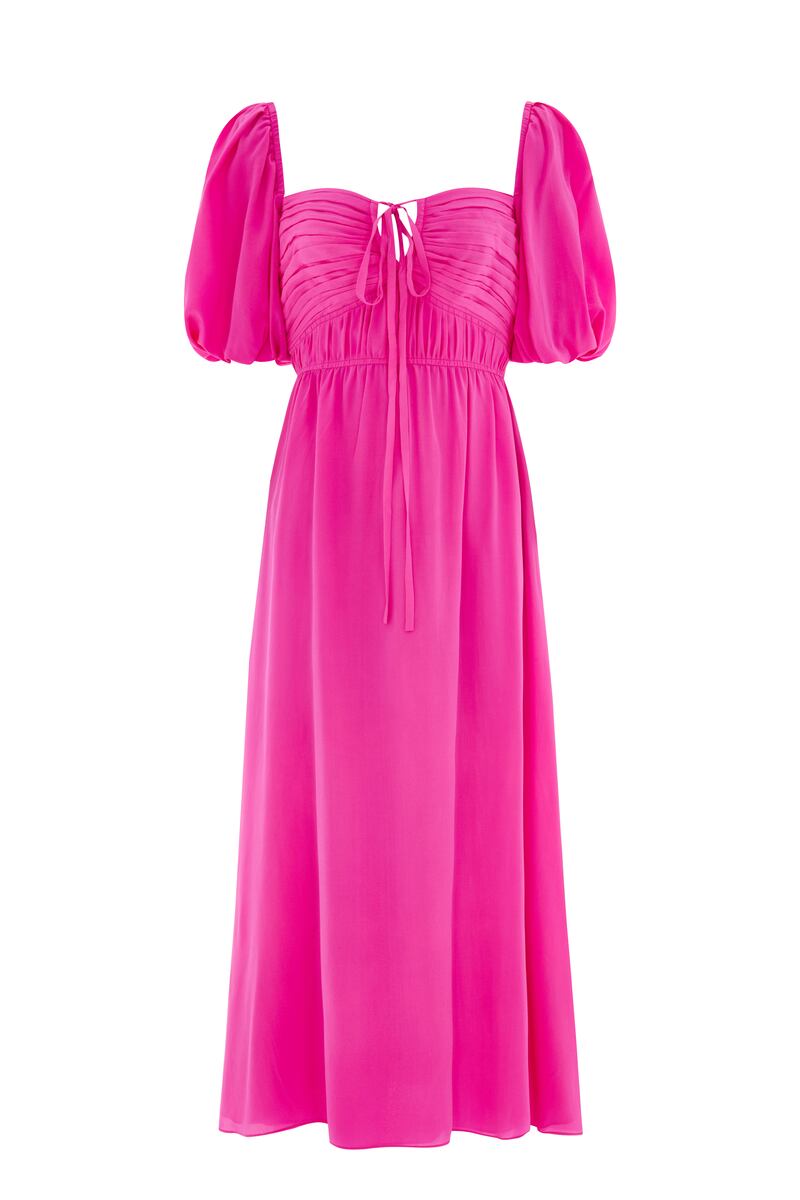 Pink dress, €199, Whistles.