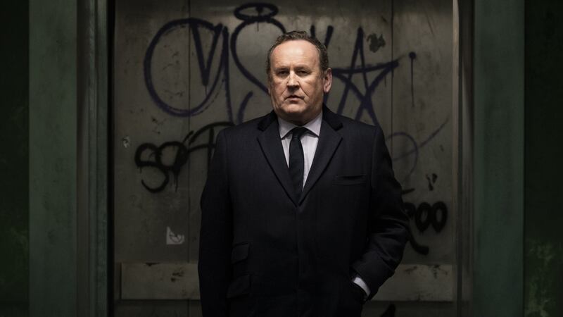 Gangs of London:  with Colm Meaney as the fearsome Finn Wallace. Photograph: Sky