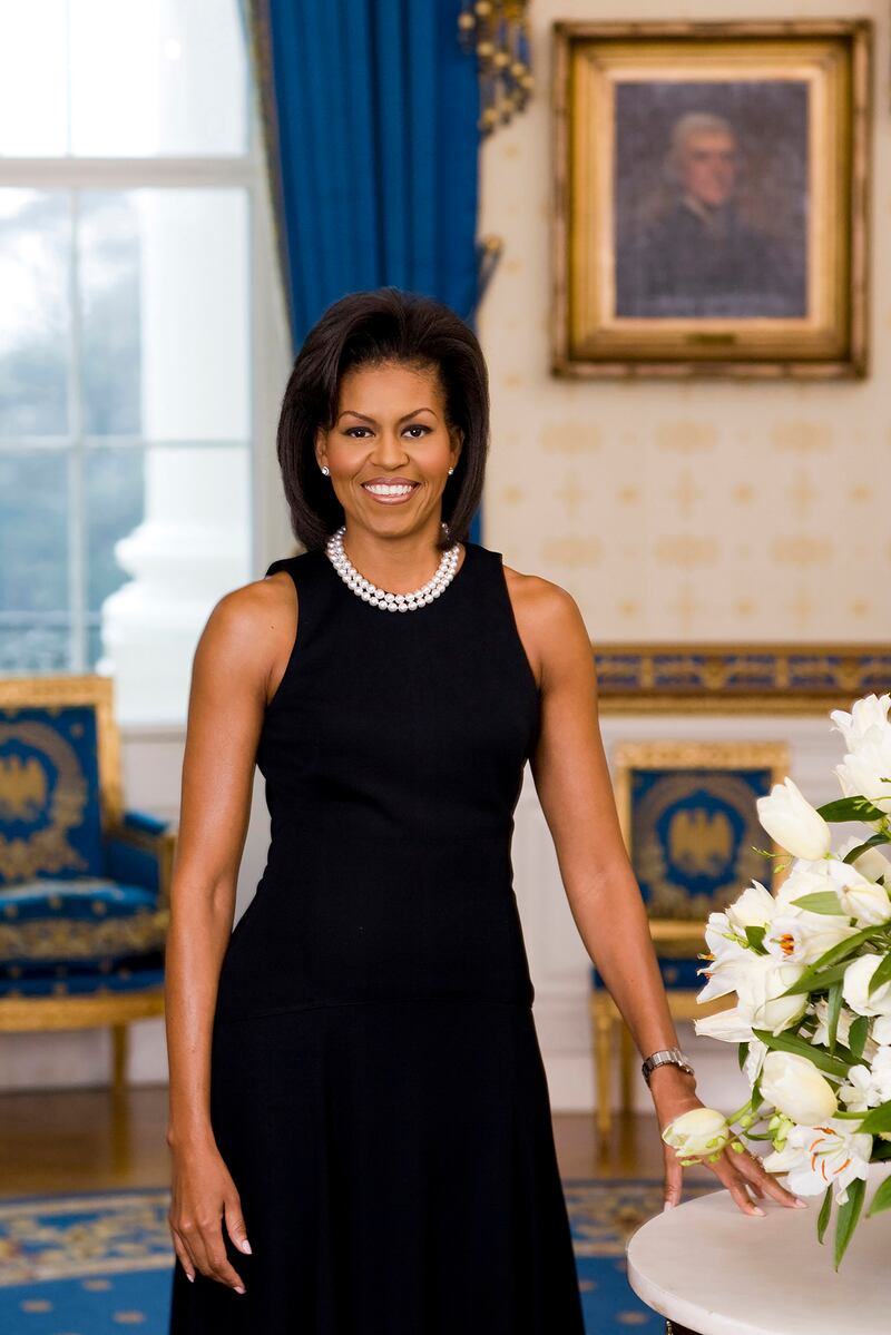 First lady Michelle Obama at the White House in Washington in 2009. Photograph: Joyce N Boghosian/The White House/New York Times