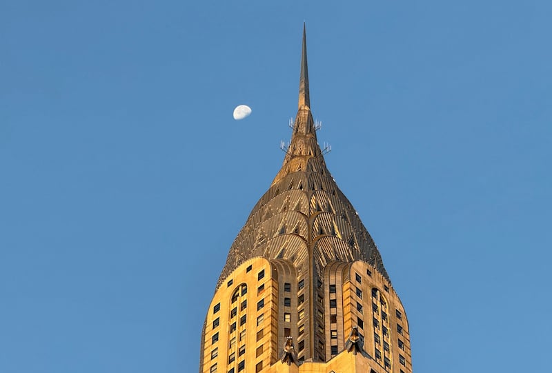 Manhattan's Chrysler building is owned by Signa. Photograph: Daniel Slim/AFP/Getty