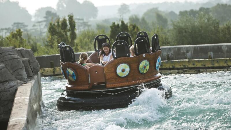 Viking River Splash: there are family dryers outside the splash rides where everyone can hop into a booth and jets of hot air dry you. Photograph: Mikael Buck