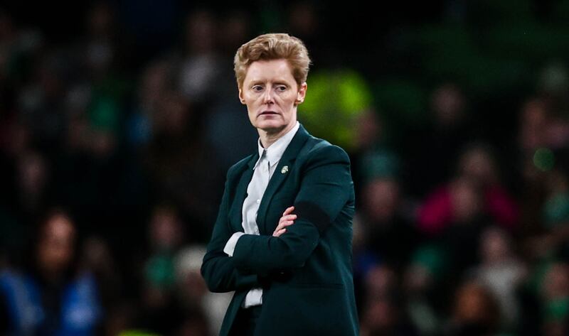 Ireland’s Head Coach Eileen Gleeson. Photograph: Ben Brady/Inpho