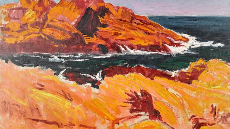 Roderic O’Conor, Rocks and Foam, St, Guenole €300,000–€500,000 at Sotheby’s