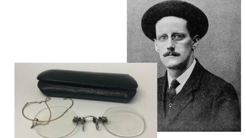 James Joyce and the glasses which made €17,000 at Fonsie Mealy