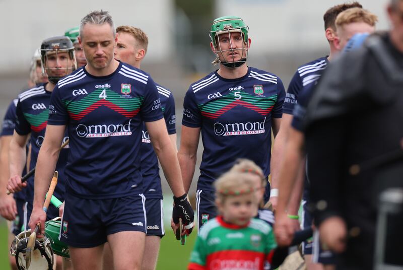 Loughmore-Castleiney are hoping to add the football crown to the hurling title they won last week. Photograph: James Crombie/Inpho