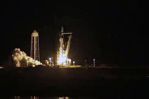 Uncrewed SpaceX craft blasts off from Kennedy Space Centre