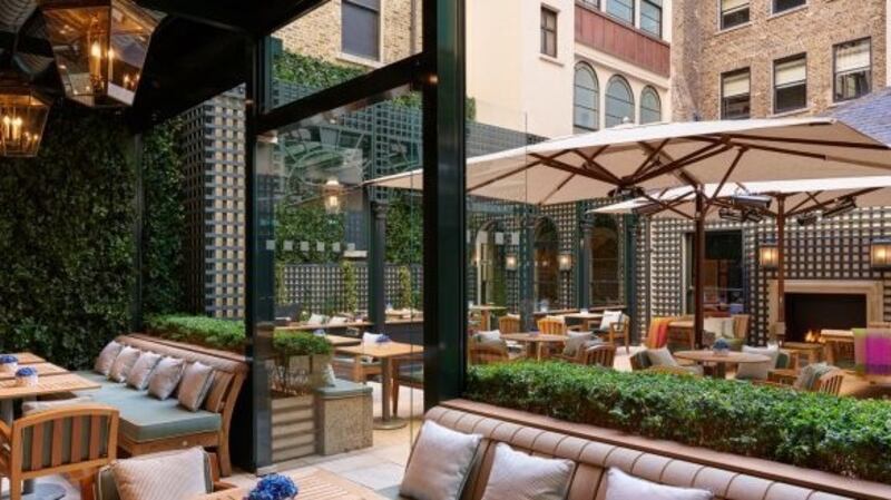 The Terrace is a well-kept secret at the Shelbourne hotel in Dublin 2.