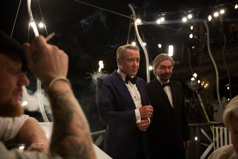 I wanna wear a grown-up dinner jacket: Michael Flatley and Ian Beattie in Blackbird