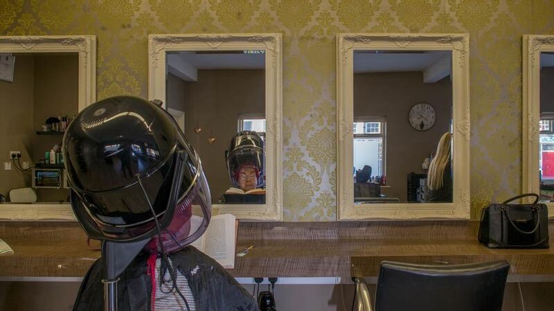 Hairdressers, Bunclody. Photograph: Paul Tierney