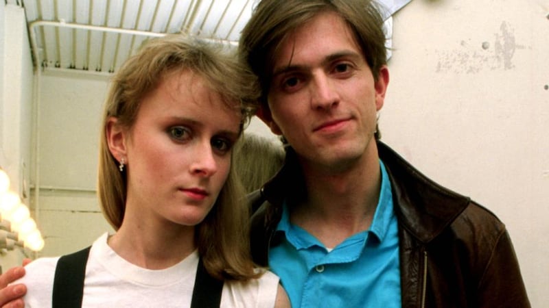 McAloon with Wendy Smith of Prefab Sprout in the 1980s. Photograph: Anthony Cake/Photoshot/Getty Images