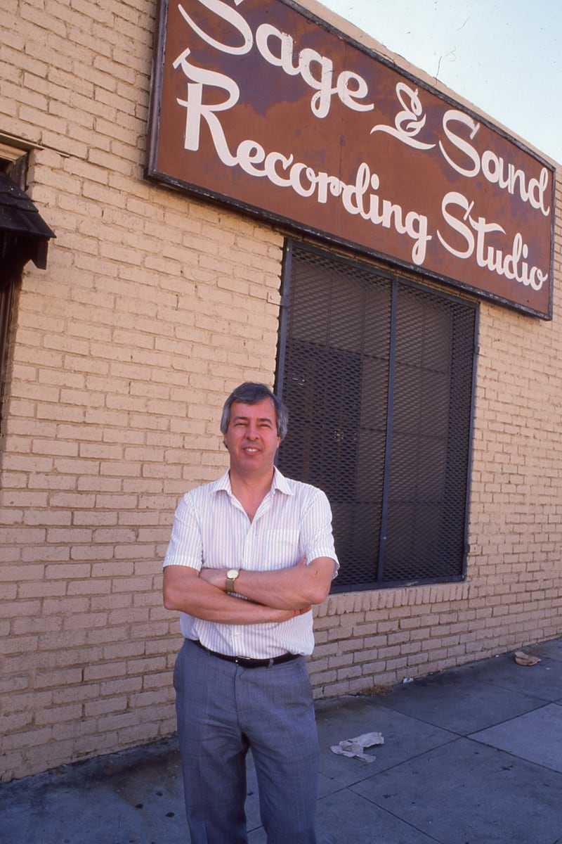 Jim Doherty in Los Angeles in 1986