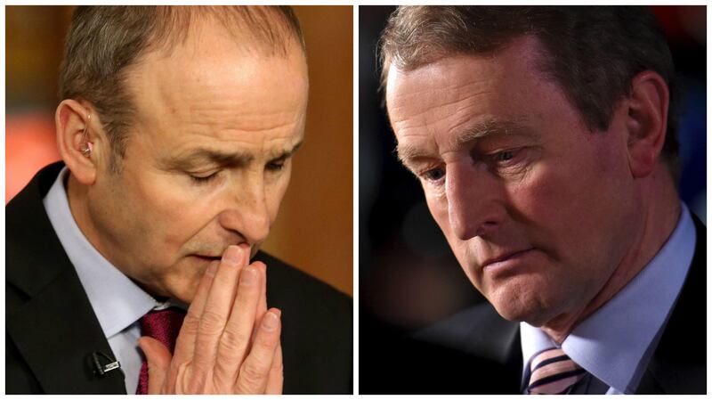 Fianna Fáil leader Micheal Martin and Fine Gael leader Enda Kenny now face decisions on the formation of a new government.