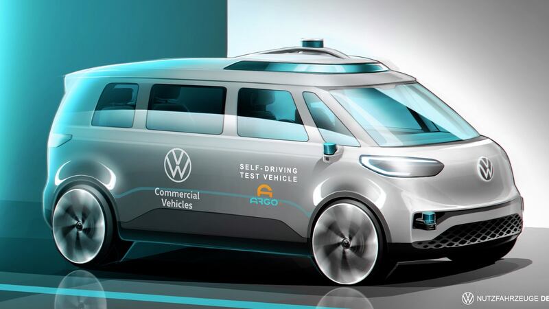 All-electric ID. BUZZ will be the  Volkswagen  to also drive autonomously.