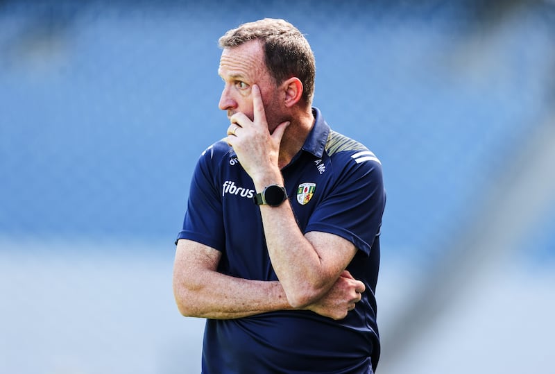 Antrim manager Andy McEntee. Photograph: Tom Maher/Inpho