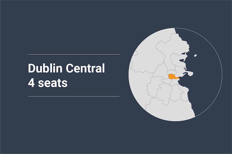 Dublin Central Constituency map