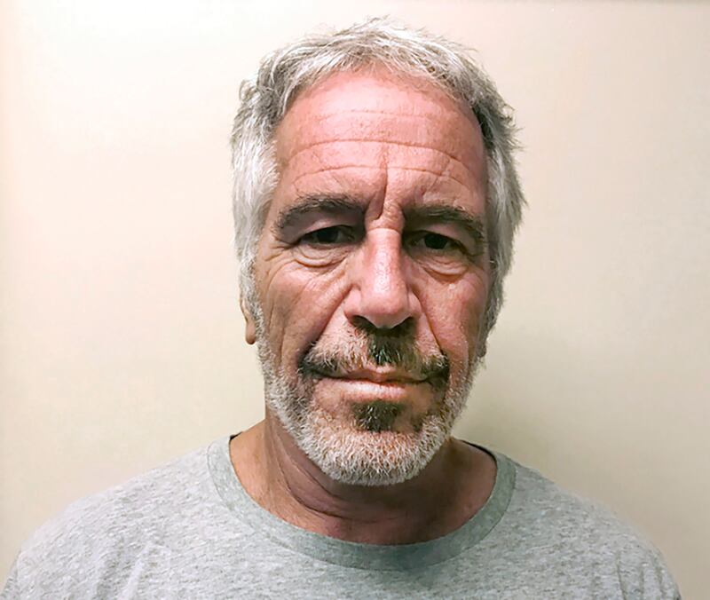 Jeffrey Epstein died in 2019 in jail cell while awaiting trial on sex trafficking charges. Photograph: New York State Sex Offender Registry/AP