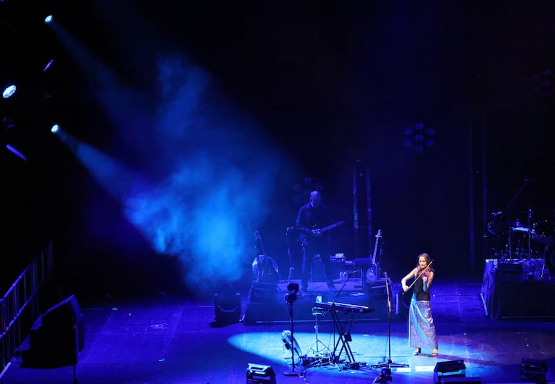 The Corrs at the 3Arena, Dublin. Photograph: Dara Mac Dónaill/The Irish Times