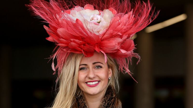 Sophie Lydia Smith from Co Laois at the Cheltenham festival. Photograph: Dan Sheridan/Inpho