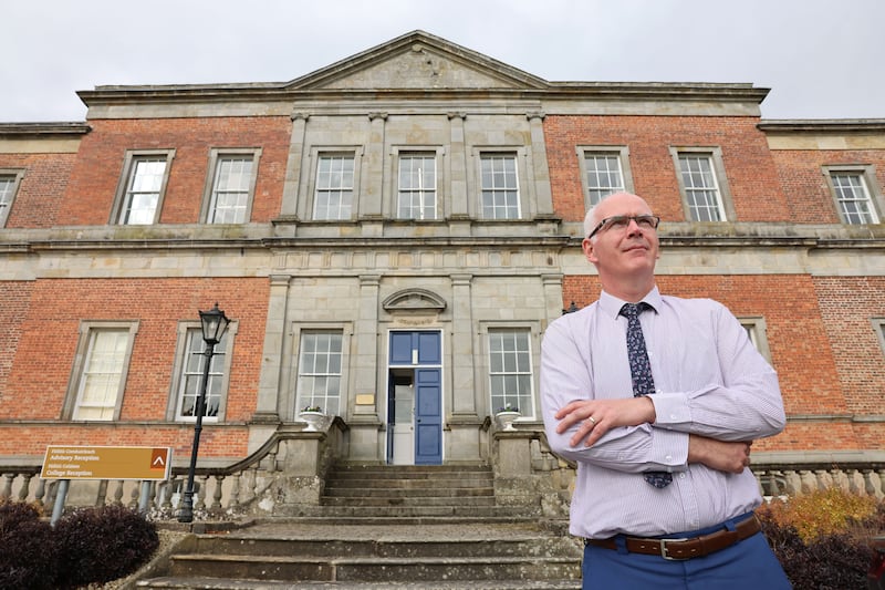 Ballyhaise Agricultural College principal, John Kelly. Photograph: Dara Mac Dónaill 